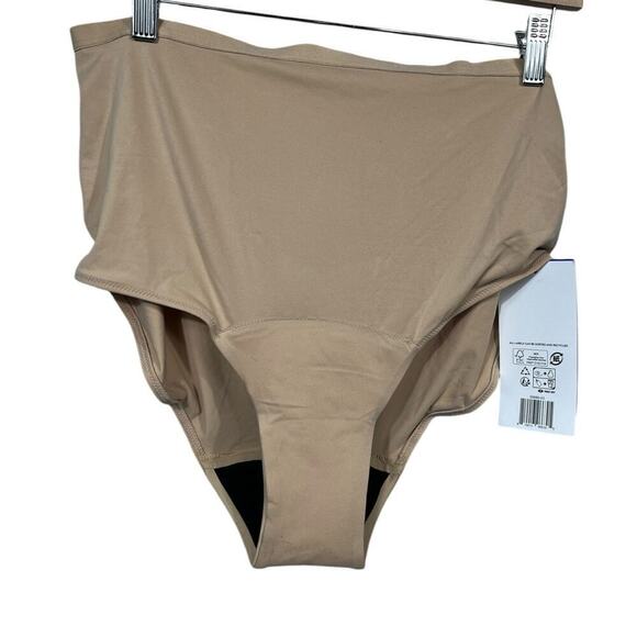 Speax by Thinx Women’s Hi-Waist Beige Underwear / Size-3XL - Picture 2 of 8